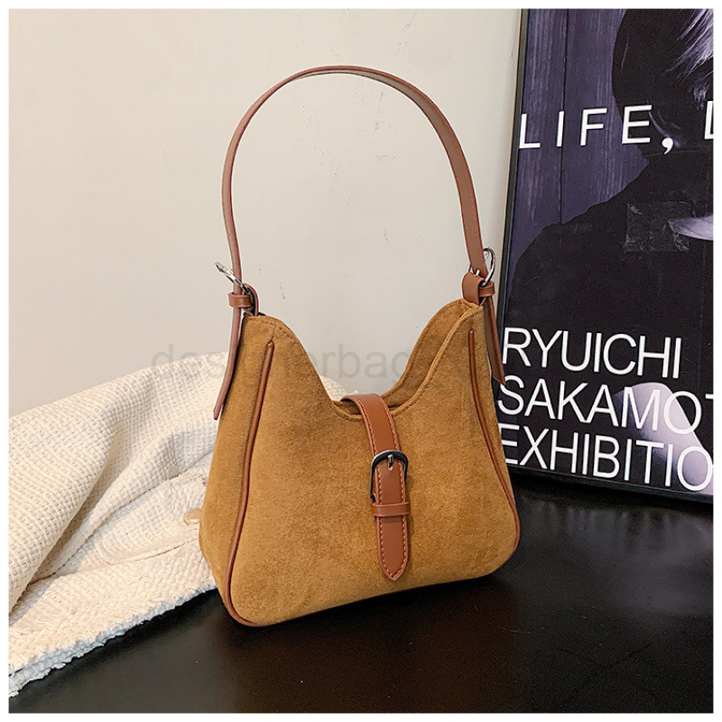 Bag Designer Fashion Classic 10a Top Nikiduncks Woman Handbagevening Bags Autumn and Winter Deer Skin Velvet Underarm for Women 2024 New