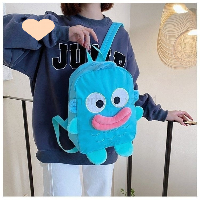 Classic Designer Bag Fashion 10a Top Nikiduncks Woman Bags 2024 Ugly Cute New Large Capacity Clown Fish Backpack Shaoluo
