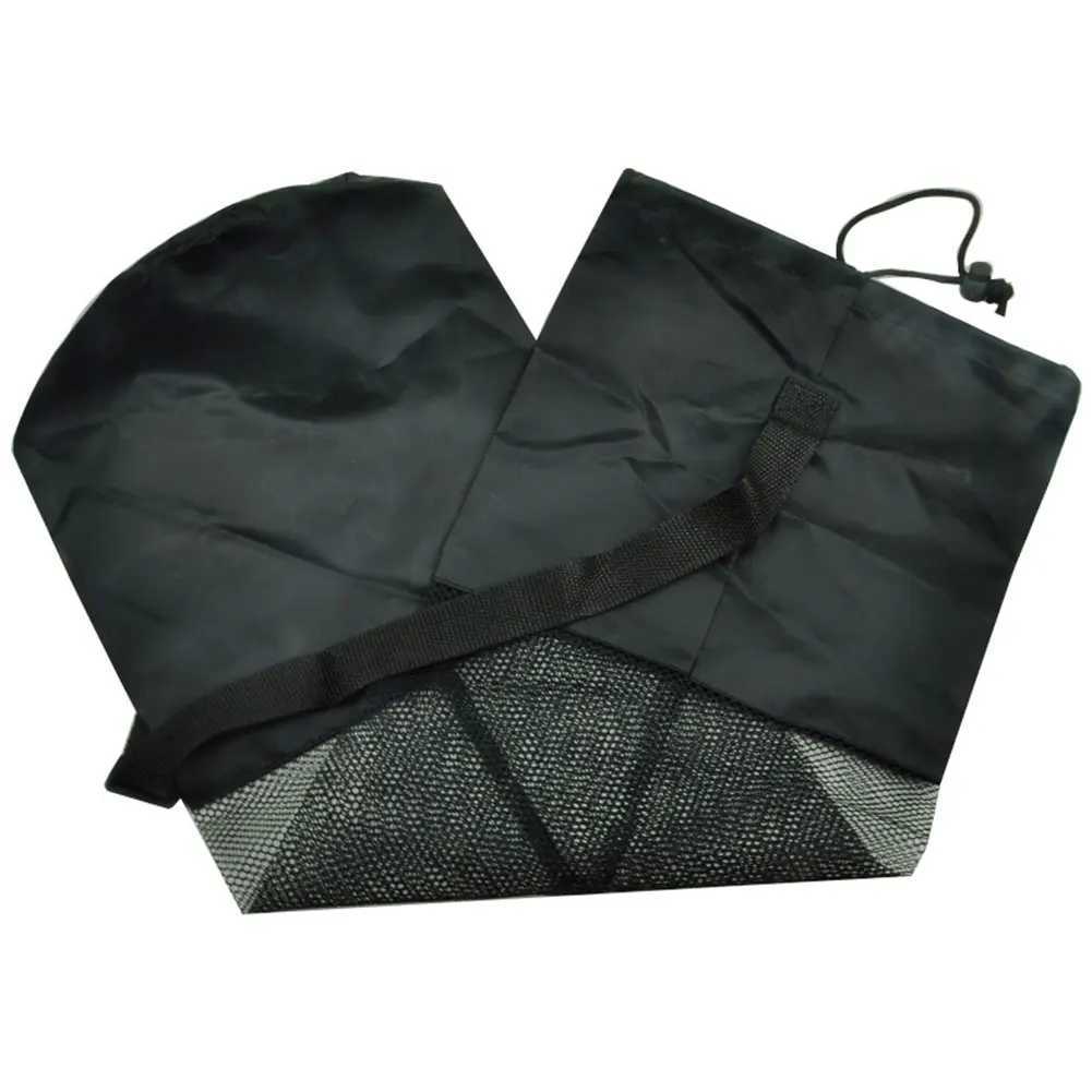 Storage Organizer Exercise Polyester Fitn Stretch Mesh Carrier Adjustab Strap Yoga Pilates Mat Bag Portab Outdoor SportsXJ241106