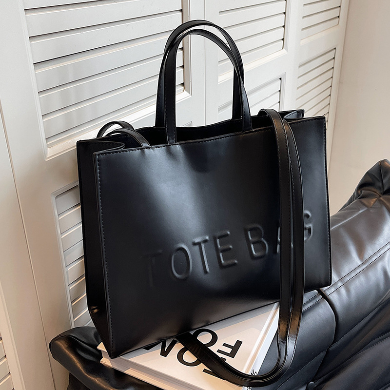 Tote Bag Shoulder Bag Large Capacity Pu Leather Shopping Designer Bags