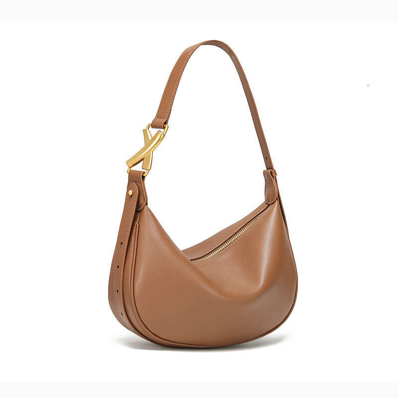 womens bag Underarm for women bag 2024 fashion new genuine leather women's high-end niche design sense, shoulder bag, versatile crossbody bag