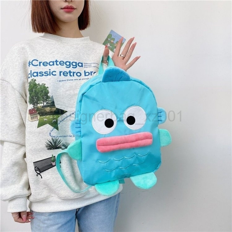 Classic Designer Bag Fashion 10a Top Nikiduncks Woman Bags 2024 Ugly Cute New Large Capacity Clown Fish Backpack Shaoluo