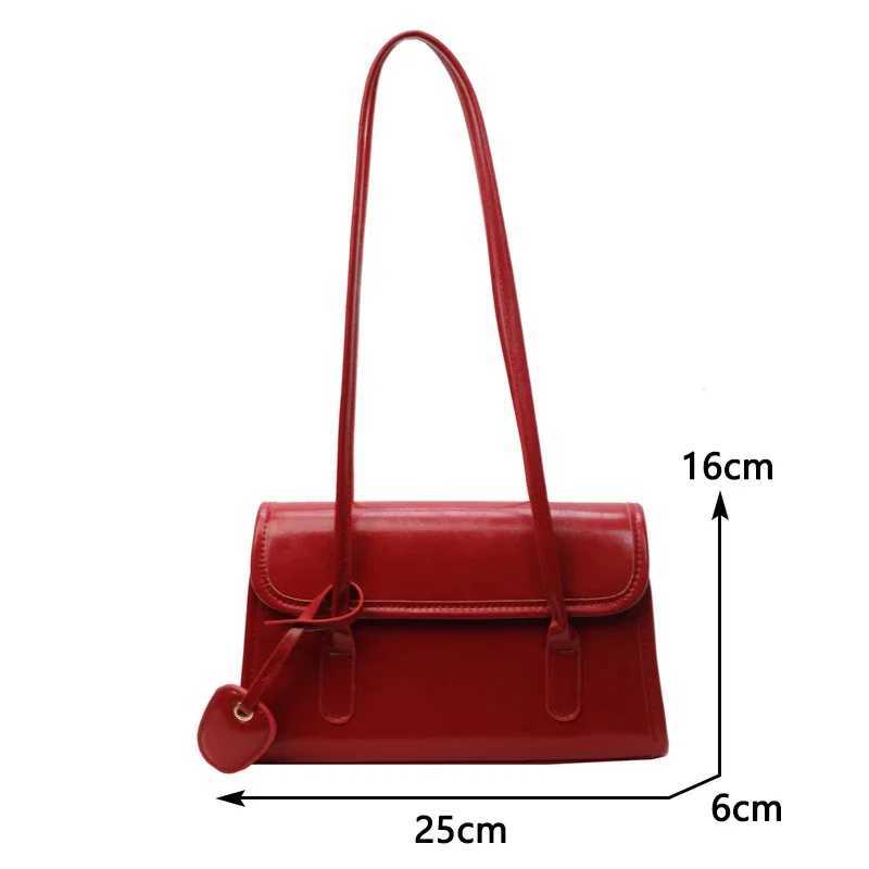 Large Capacity Underarm Bag for Women 2024 New High Sense Womens Versatile Autumn/Winter Fashion Trendy Portable Shoulder Bag Y250320