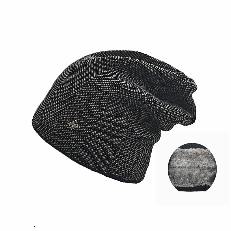 High quality design, men and women Knitted hat with thermal cold sleeve cap, neutral plush elastic cap