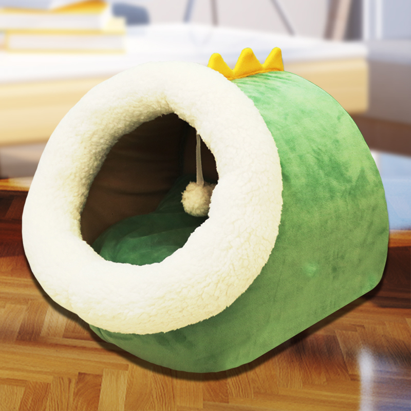 Cat Nest Closed Winter Warmth Dog Nest Dog Bed Four Seasons Universal Pet Mattress, Kitten Sleep Nest, Sleeping Bag, Cat Supplies 633