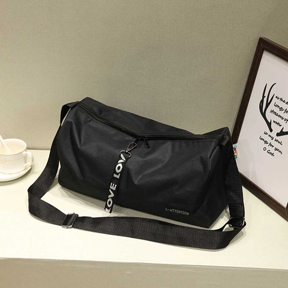 Portab Outdoor Fitn Gym Bags Multifunction Fashion Sport Gym Storage Bag 600D Nylon Adjustab Strap for Men WomenXJ241106