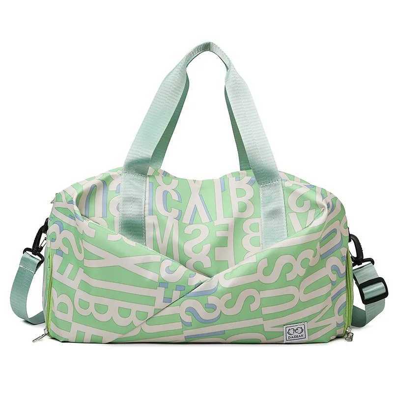 Casual Fitn Bag Large acity Dry Wet Separation Travel pack Shoe Compartment Sports Yoga Gym Bags for WomenXJ241106