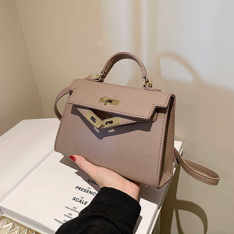 Bag women's new high quality cross-body bag fashion simple hand bill of lading shoulder bag H241106