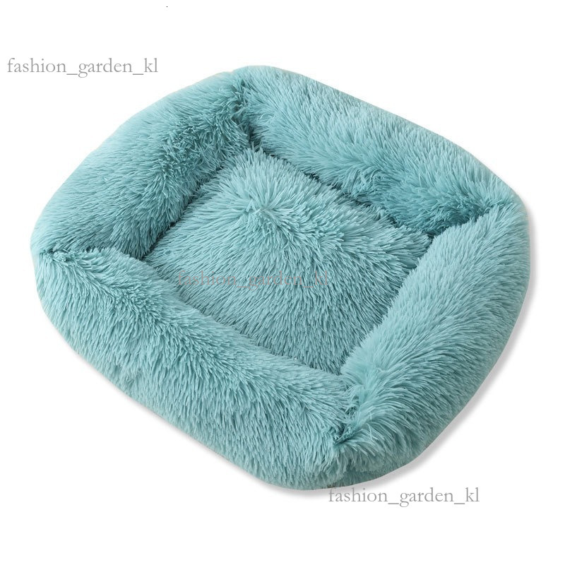 Square Plush Cat Bed Dog Bed Autumn And Winter Thick Deep Sleep Cat Pad Dog Pad Pet Supplies Can Be Sent As A Replacement 935