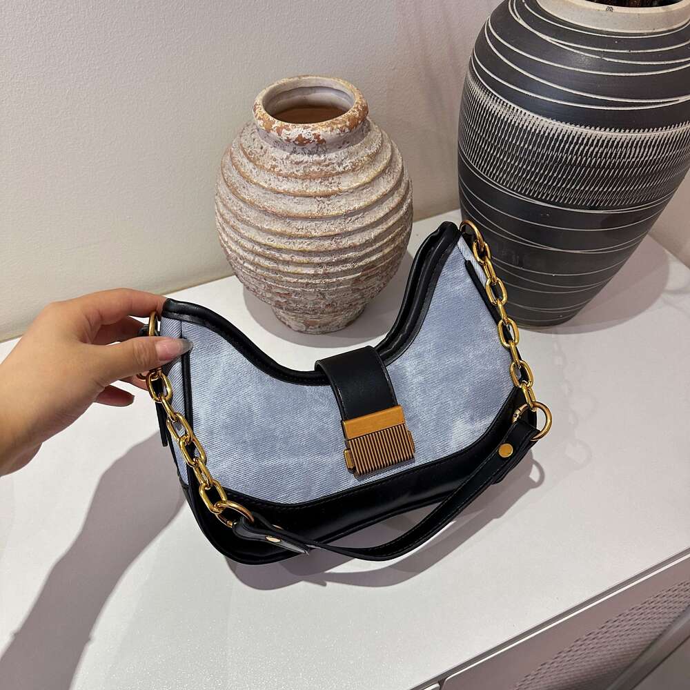 Designer Bag Armpit Bag Women's Summer 2024 New Fashion Niche Design Women's Online Popularity Of Hand-Held Shoulder Bag