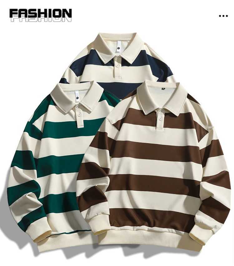 Suitable for high-quality breathable and fashionable long Sves striped casual shirt for spring and autumn 2024 W241106