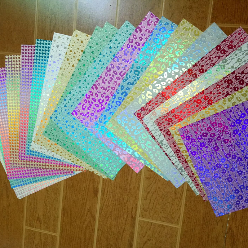 Free Samples Customizable Size Metallized Film Perfect Quality Gold Glitter Thin Film Roll