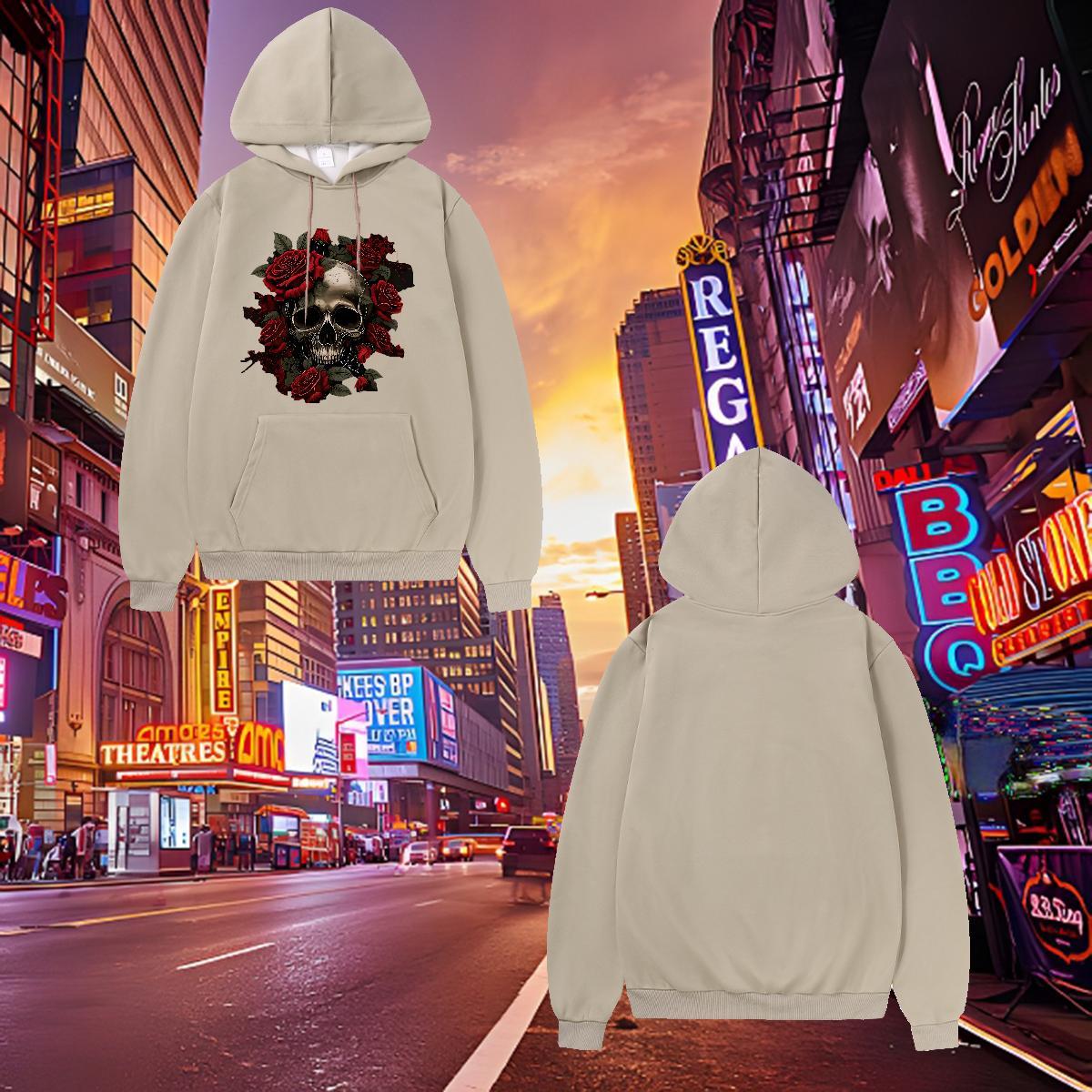 Designer Fashion Womens Hoodie Cartoon Print Classic Hoodie for Man Woman Top Hoody Breathable Soft High Street Hip Hop Cotton 350g