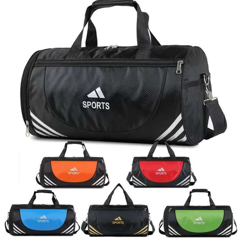 Men Women Sports Gym Bag Travel Fashion Unisex Outdoor Yoga Training Fitn isure Bag Black Swimming HandbagXJ241106