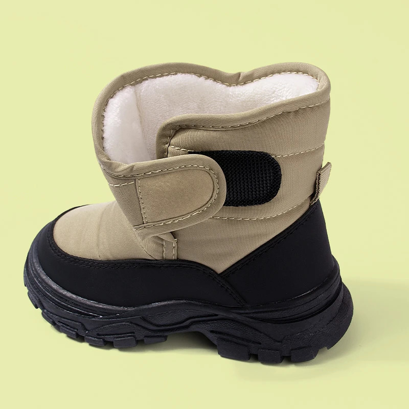 Toddlers Thick-soled Sport Boots Children Winter Waterproof High Quality Warm Casual Snow Boots EWS15 241106