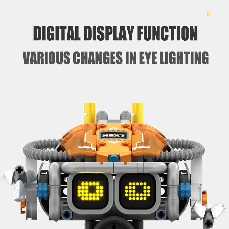 Blocks 3 in 1 Remote Control Lunar Exploration Programming Truck/Bulldozer Building Blocks Stem Kits for Kids Educational Toy Boys GiftY241106YQS8