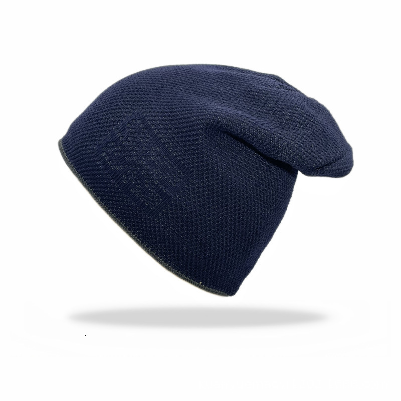 High quality design, men and women New Jacquard Solid Color with Thick Knitted Stacking Hat, Ear Protection, Warmth, Cold Cap