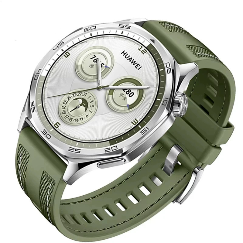 22mm Strap For Huawei Watch GT4 GT5 Pro mm Bracelet Silicone Woven Band GT2 GT 3 2 GTR4 GTR3 GTR2 Watchband 241105