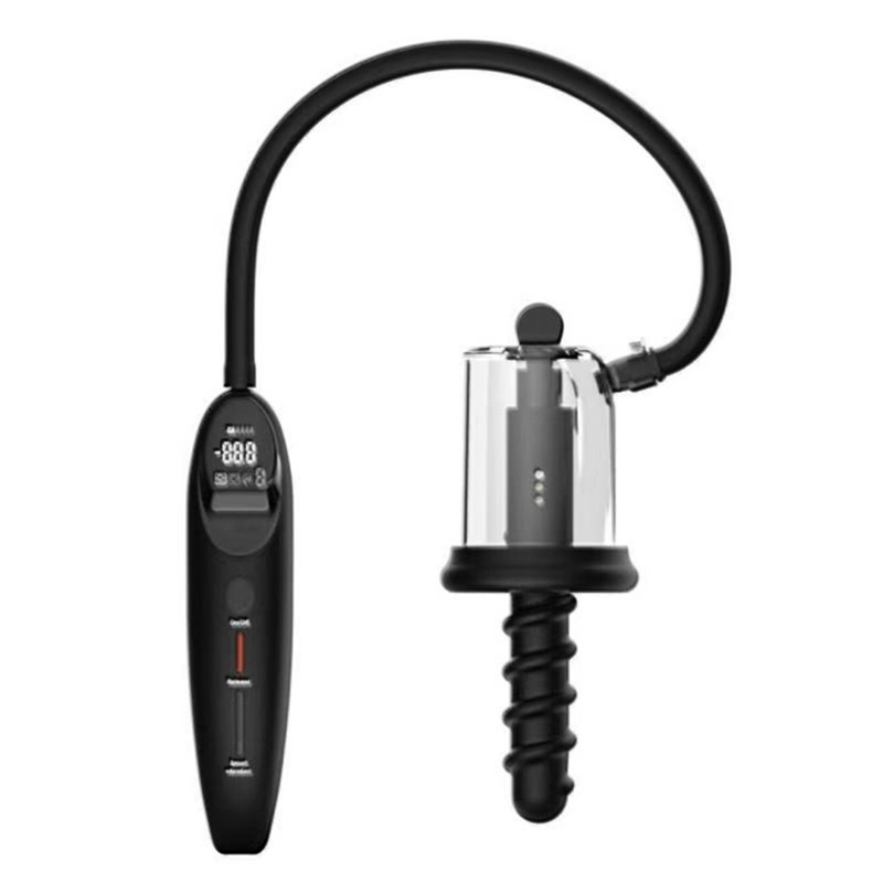 Electric Vibration Sucking Anus Pump Male Anal Sex Toys Vibrating Butt Plug Vacuum Sucker Prostate massager For Men Tool 241105