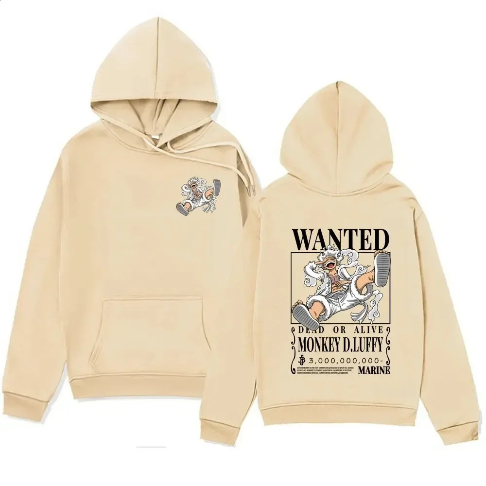 Fashion Pullover Mens and Womens Retro Long sleeved Sweatshirt Japan Manga Hoodie Unisex Trend Cool Hoodi 240328