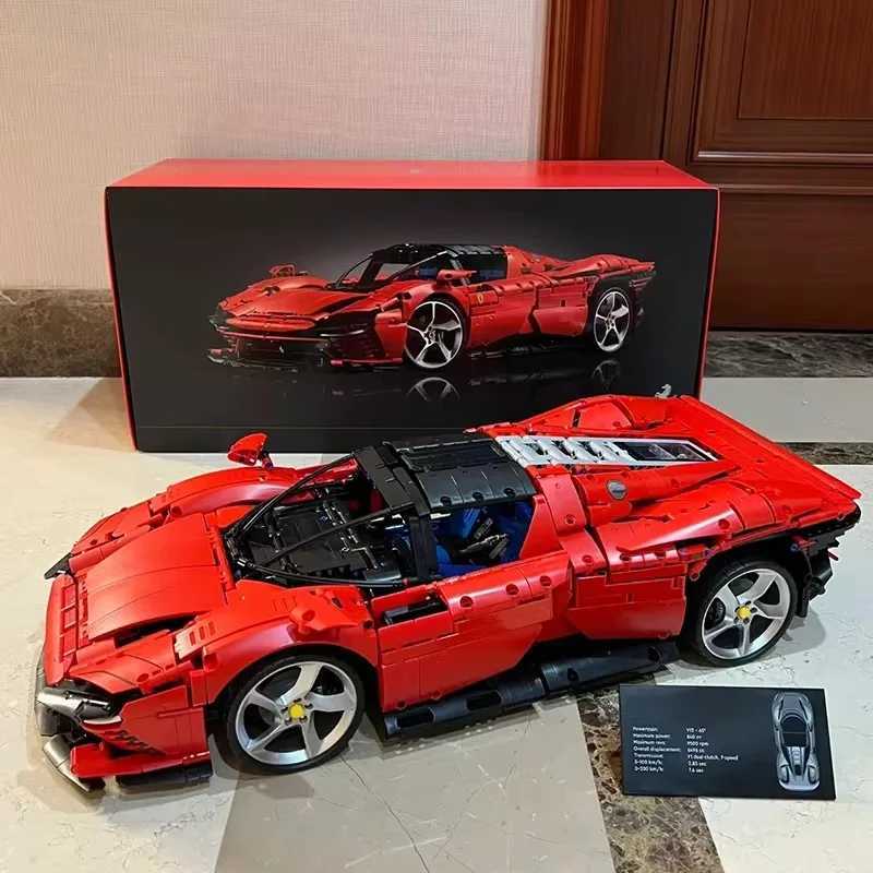 Blocks 3778 MOC car building blocks supercar models childrens and adult birthday gifts in stock compatible with 42143Y241106UVJE