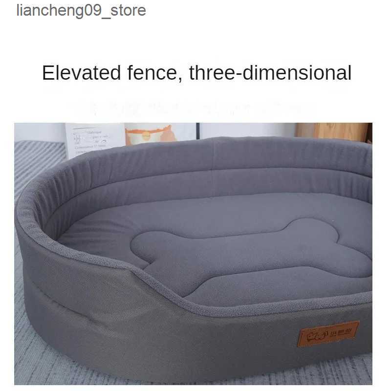 kennels pens Pet Dog Bed Four Seasons Universal Large Size Extra Large Dog House Sofa Dog House Soft Pet Dog Warm Cat Bed S-XXL Pet Accessories L24091