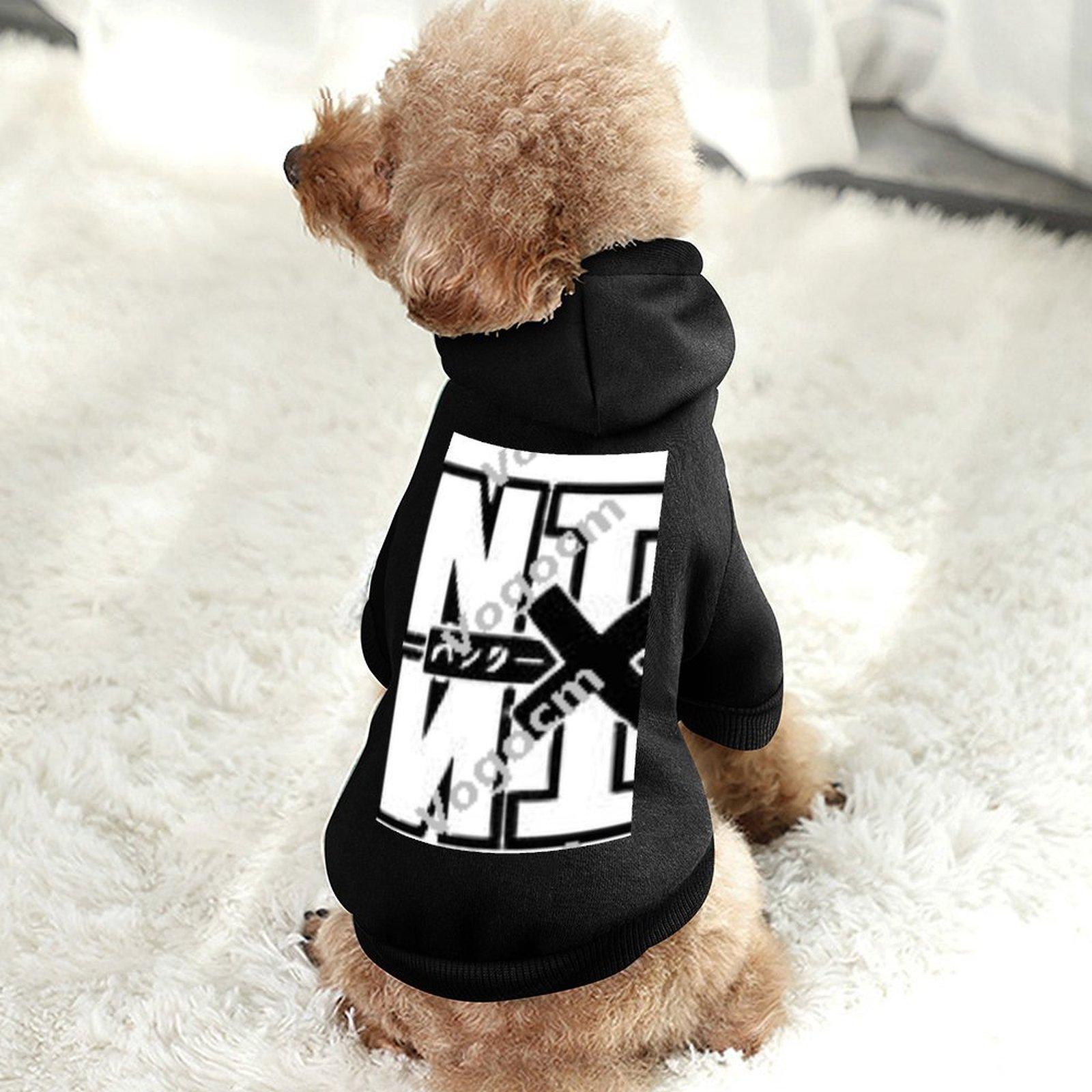 Factory Direct Dog's Hooded Sweatshirt Hooded Breathable Everyday Leisure Pet Hoodie Customized Oversized Print Terylene health cloth Comfortable