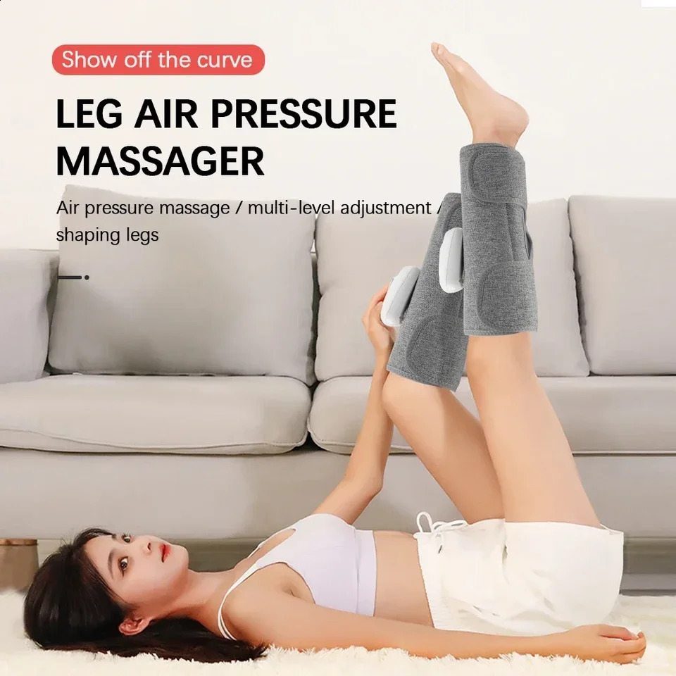 3-mode pneumatic calf massager electric leg massager 360 ° surrounding calf relaxation muscles leg slimming massage promotes blood circulation 241105