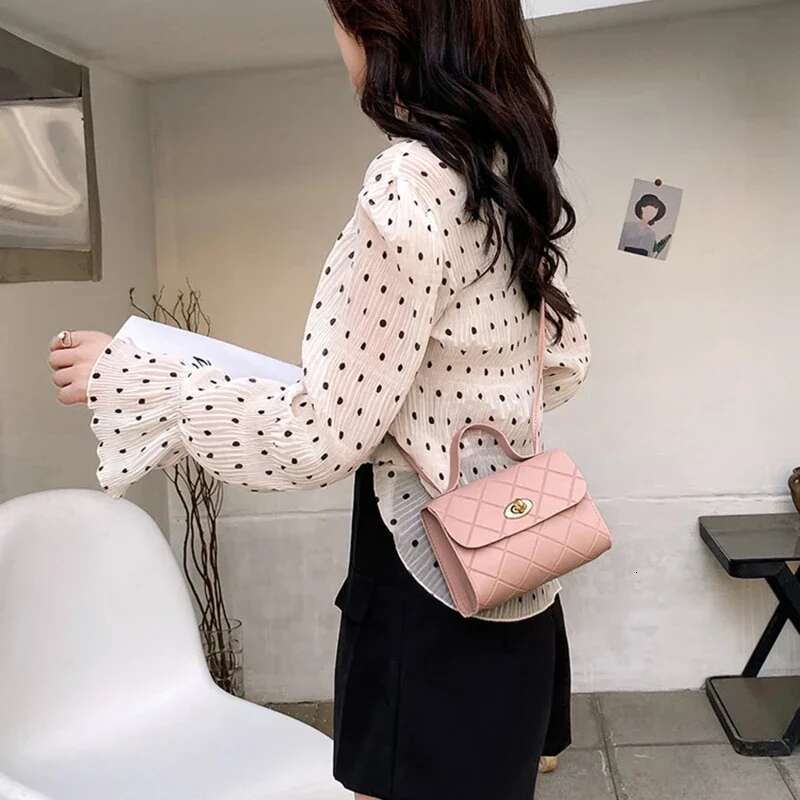 Designer Bag Womens Handbags Mini Bag Striped Square Fresh Age Reducing Fine Texture Soft Comfortable Females Crossbody Bag Handbags