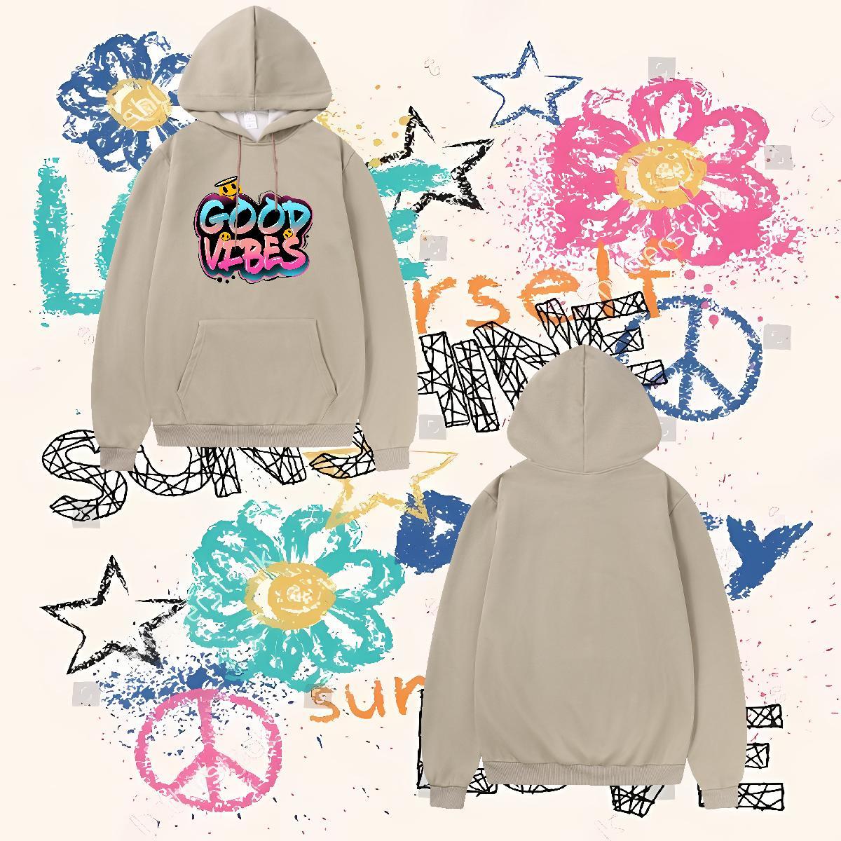 New Hoodie Drawstring Long Sleeve Comfortable Hoodie for Man Woman Oversized Clothes Hoodie Autumn Winter Velvet Thick