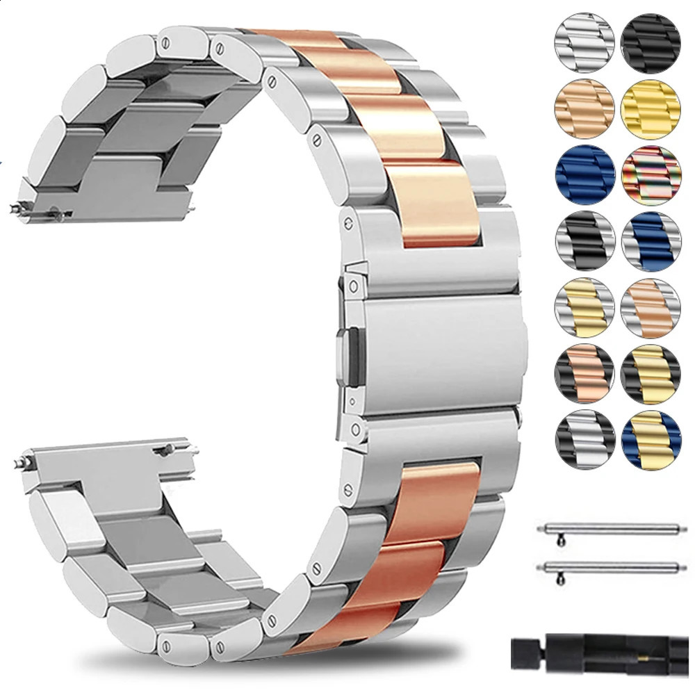 For Huawei Watch 2 Stainless Steel Strap 20 Metal strap 22mm smartwatch GT2 pro 241105