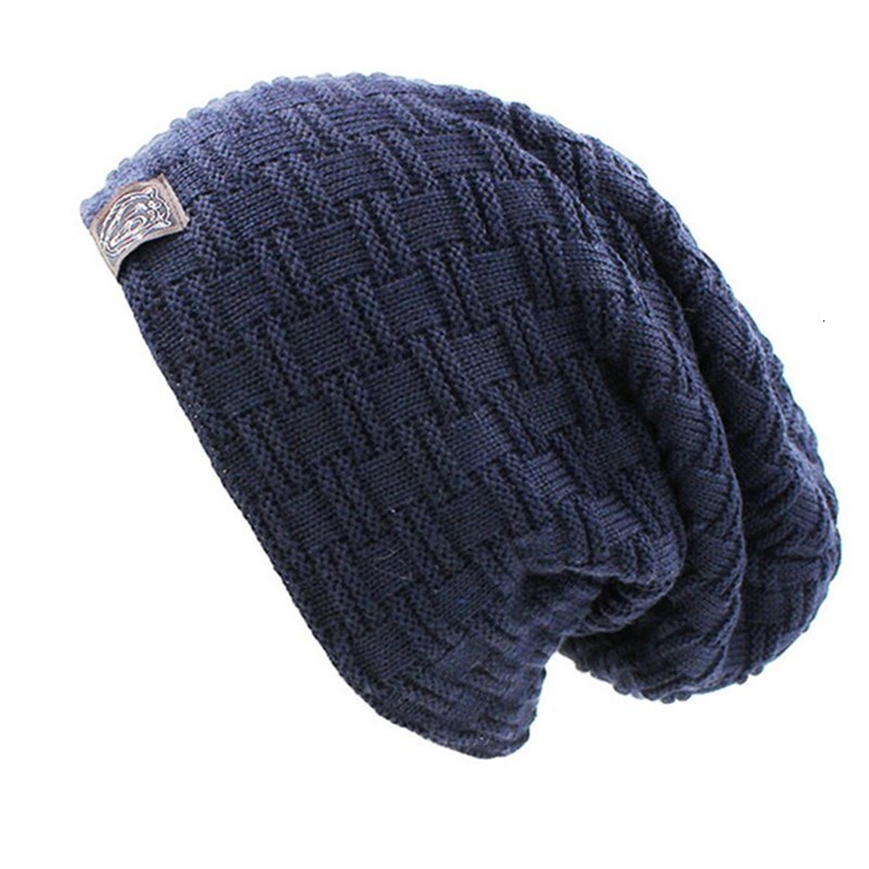 High quality design, Men's women's autumn and winter pullover knitted trendy woolen outdoor warm hats, Baotou pile hats