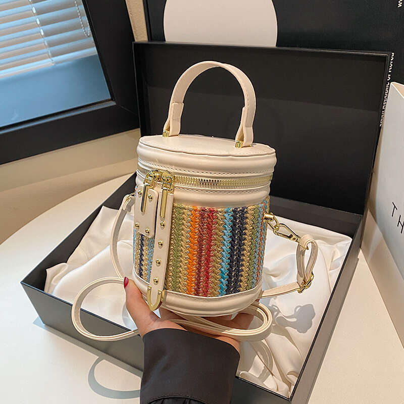 Designer Bag Bag Han Is A High-End Sense Of Multi-Purpose Bucket Bag Summer 2024 New Design Cross-Body Bag Ladies Handbag