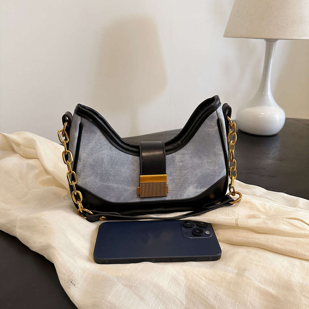 Designer Bag Armpit Bag Women's Summer 2024 New Fashion Niche Design Women's Online Popularity Of Hand-Held Shoulder Bag