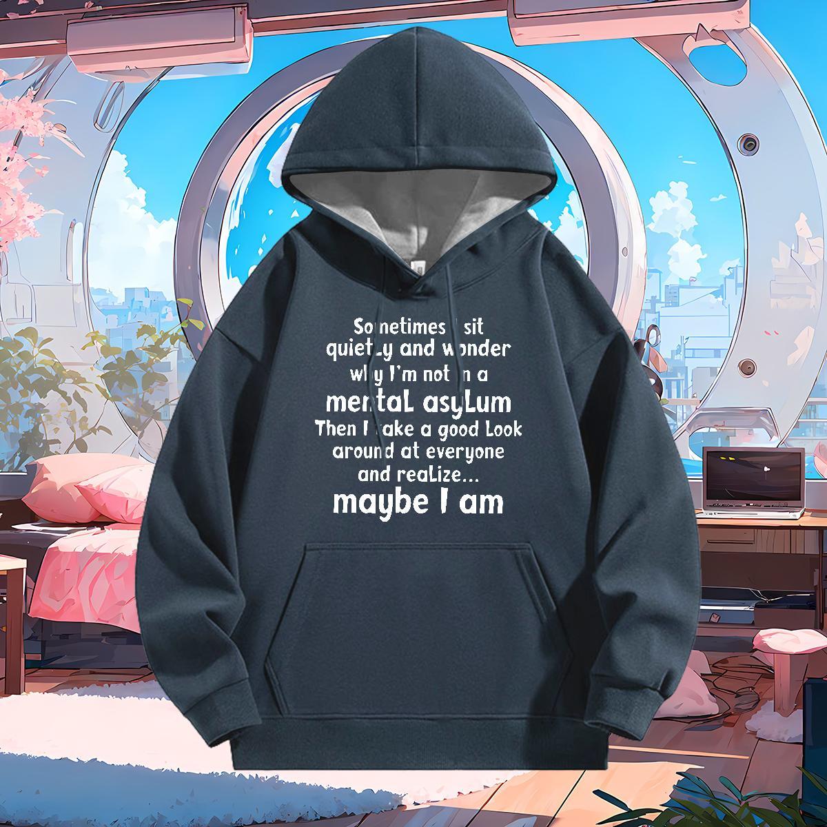 Custom Hooded Sweatshirt High Street Hip Hop Wholesale Unisex Hooded Sweatshirt DIY Anime Thick Plush Hoodie Breathable Soft