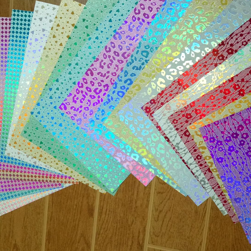 Free Samples Customizable Size Metallized Film Perfect Quality Gold Glitter Thin Film Roll