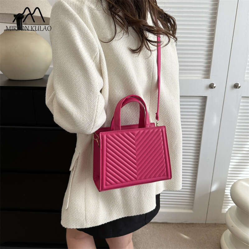 Simple Women 2024 Fall New Single Shoulder Casual Simple Fashion Underarm Bag