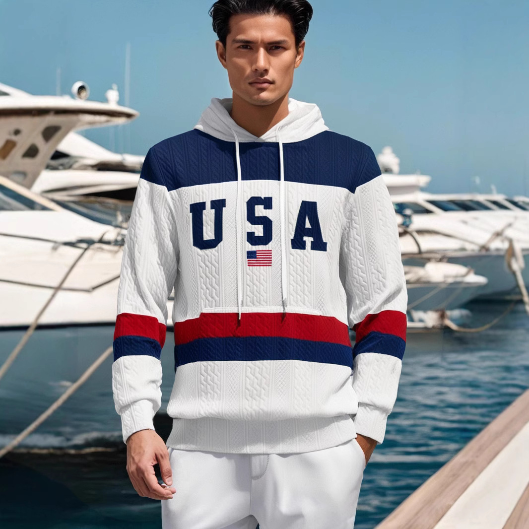 Fashion new men's autumn and winter new hooded sweatshirt, daily casual sportswear, designer trendy hoodie