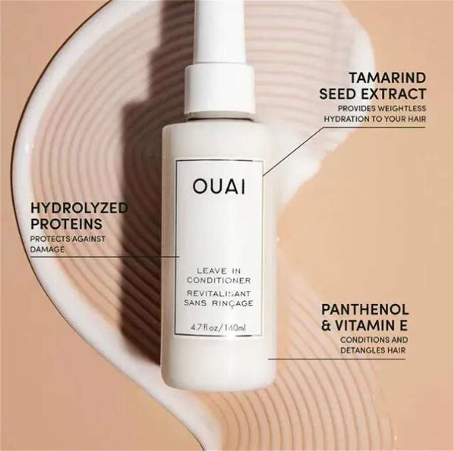 Revitalizing Fine/Medium Hair Set From OUAI - Complete With Deep Cleansing Shampoo And Nutrient Rich Leave-In Conditioner Leavein LeaveIn