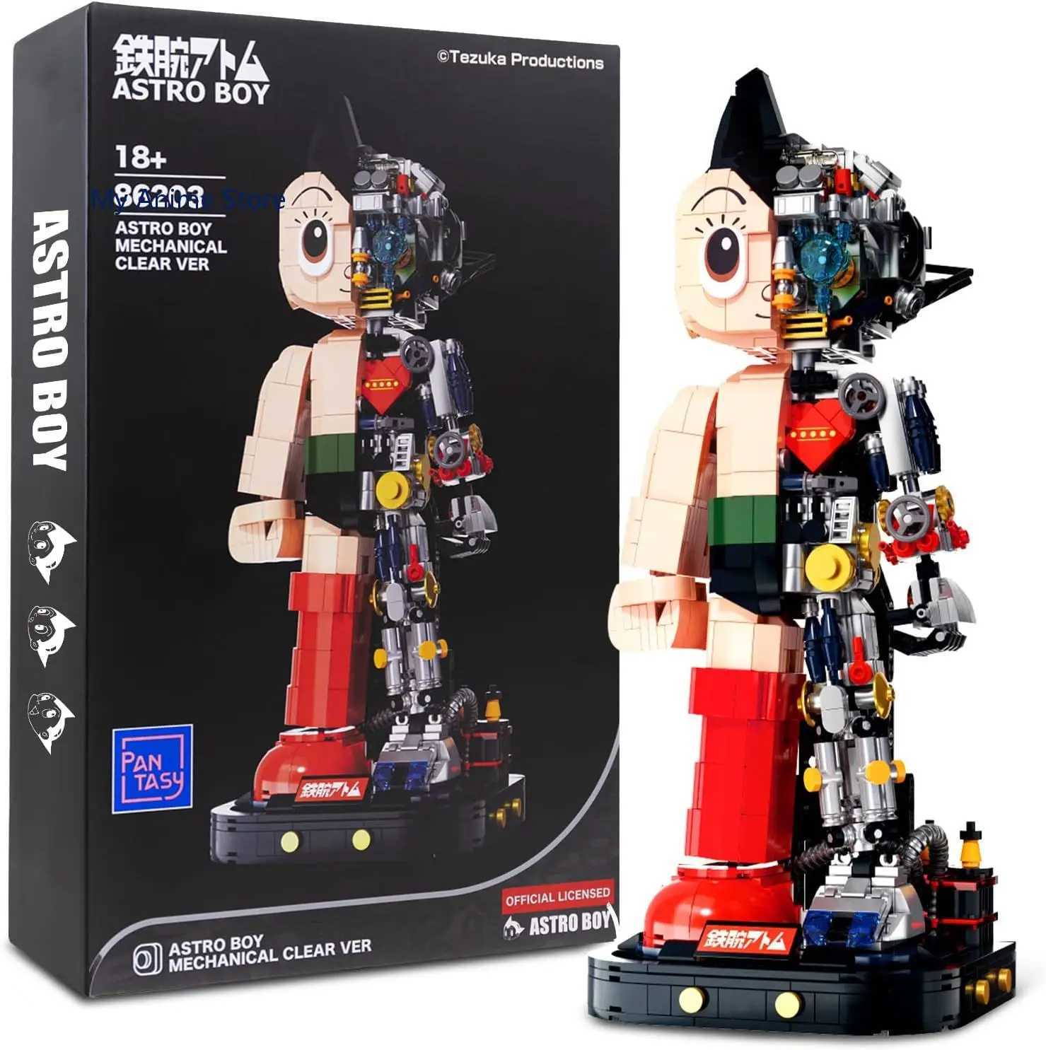 Blocks Pantasy Astro Boy toy building block kit a collectible building and display model for home or office use. Anmine building block toy childrens g