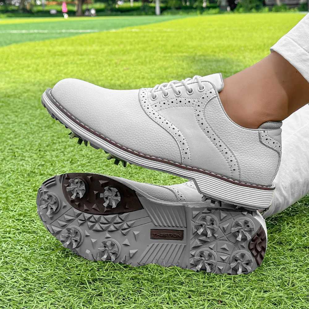 New Spikes Golf Shoes Men Professional Golf Sneakers Outdoor Walking Footwears for Golfers Y250207