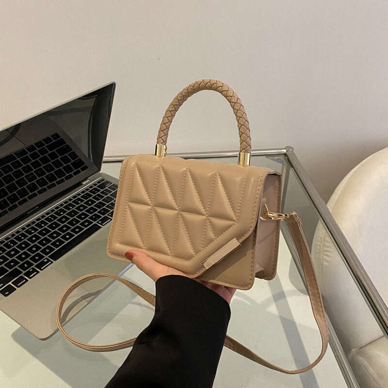 Designer Bag 2024 New Fashion Shoulder Bag Plaid PU Leather Ladies Handbags Designer Crossbody Bags For Women eae