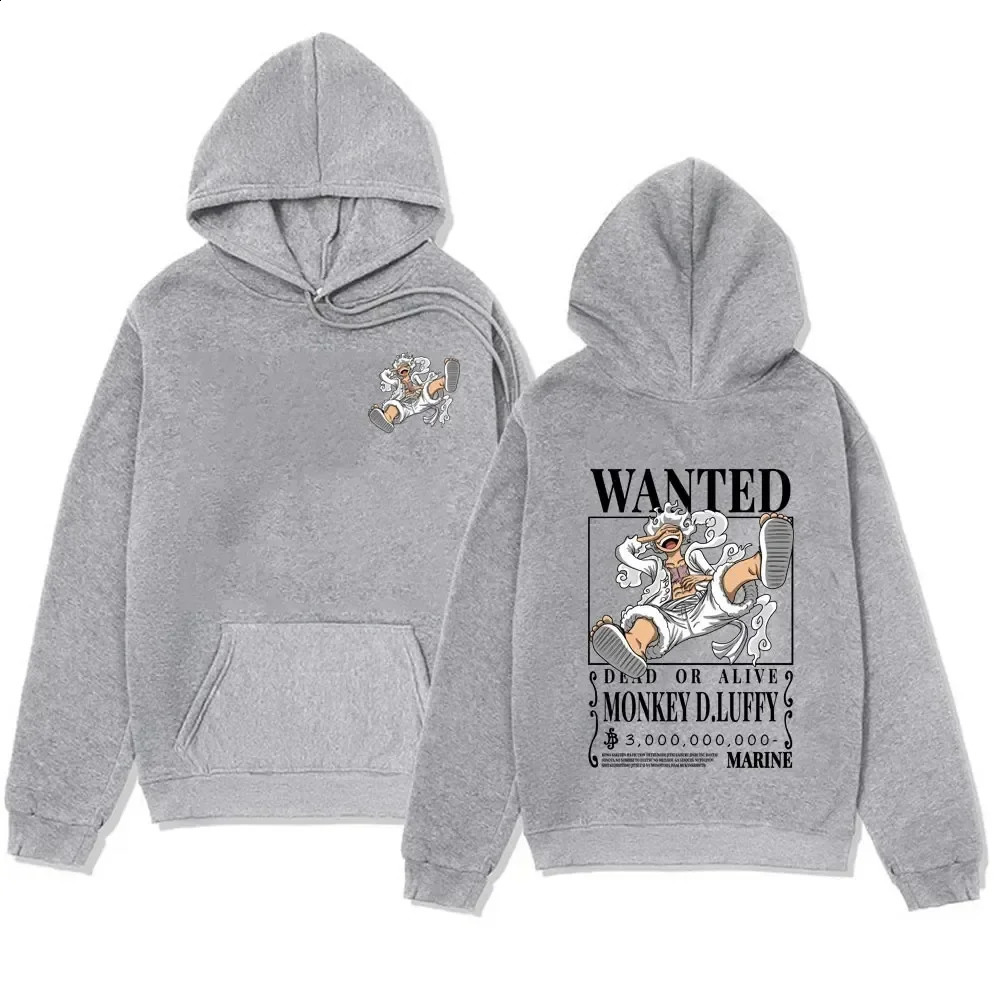 Fashion Pullover Mens and Womens Retro Long sleeved Sweatshirt Japan Manga Hoodie Unisex Trend Cool Hoodi 240328