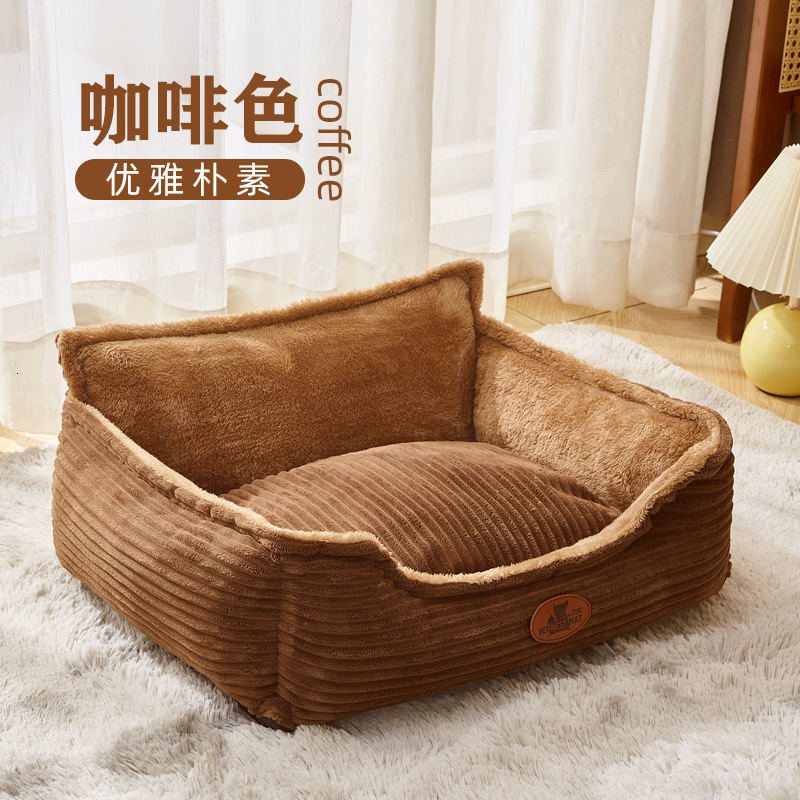 Dog Bed For All Seasons, Removable And Washable. Dog Bed, Small And Medium-Sized Dog Sofa, Warm Pad, Cat Bed, Winter 400