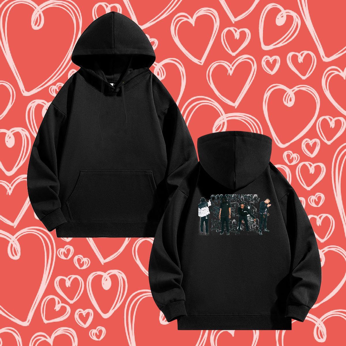 2024 New Man Hoodie Skull Designer Men Clothes Hoodie Tops Hoody Autumn Winter Casual Velvet Thick Hooded Collar Long Sleeve