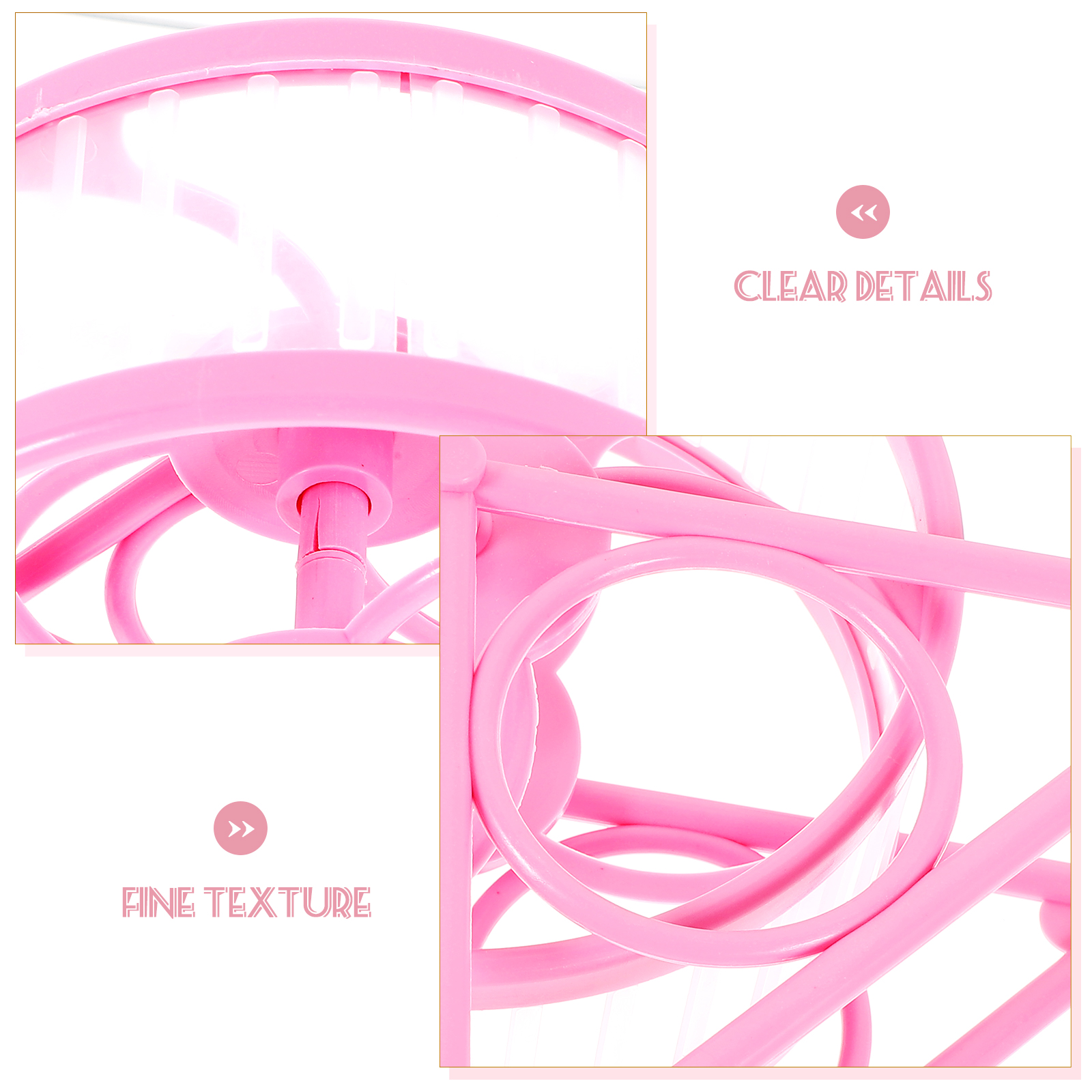 Hamster Running Small Animal Wheel Silent Cage Toy Sports Toys Mute Gerbil Pet Boredom Relief Rat Jogging Exercise Plastic