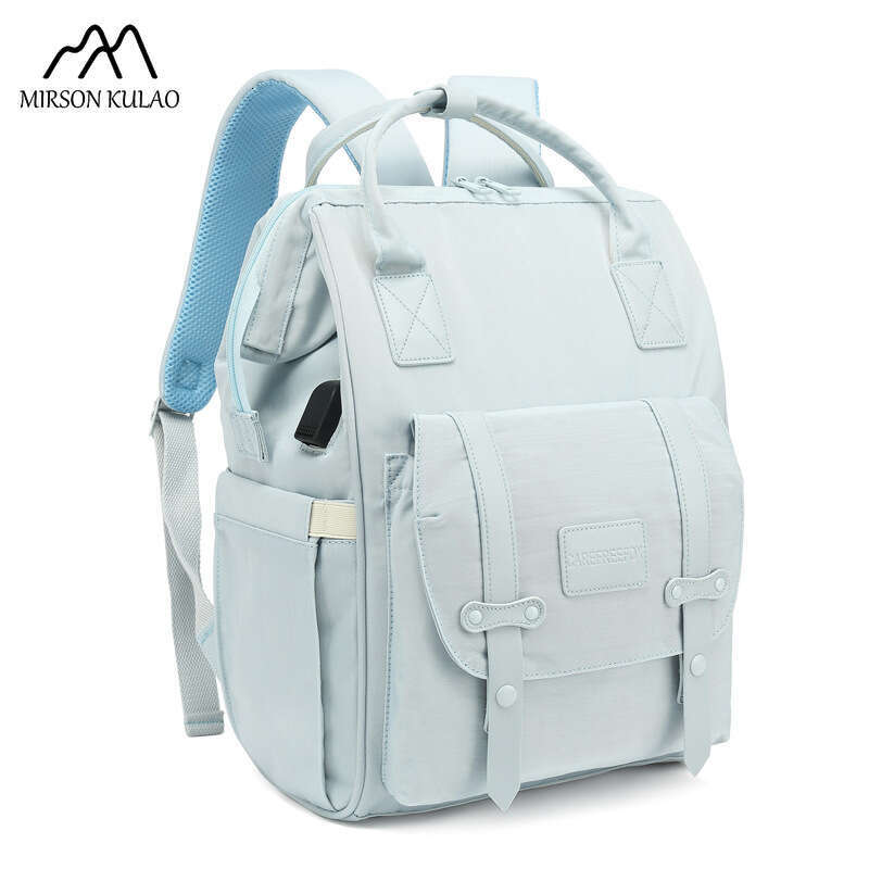 Leisure large capacity multifunctional mommy backpack with advanced feel, lightweight nylon mother and child large capacity backpack