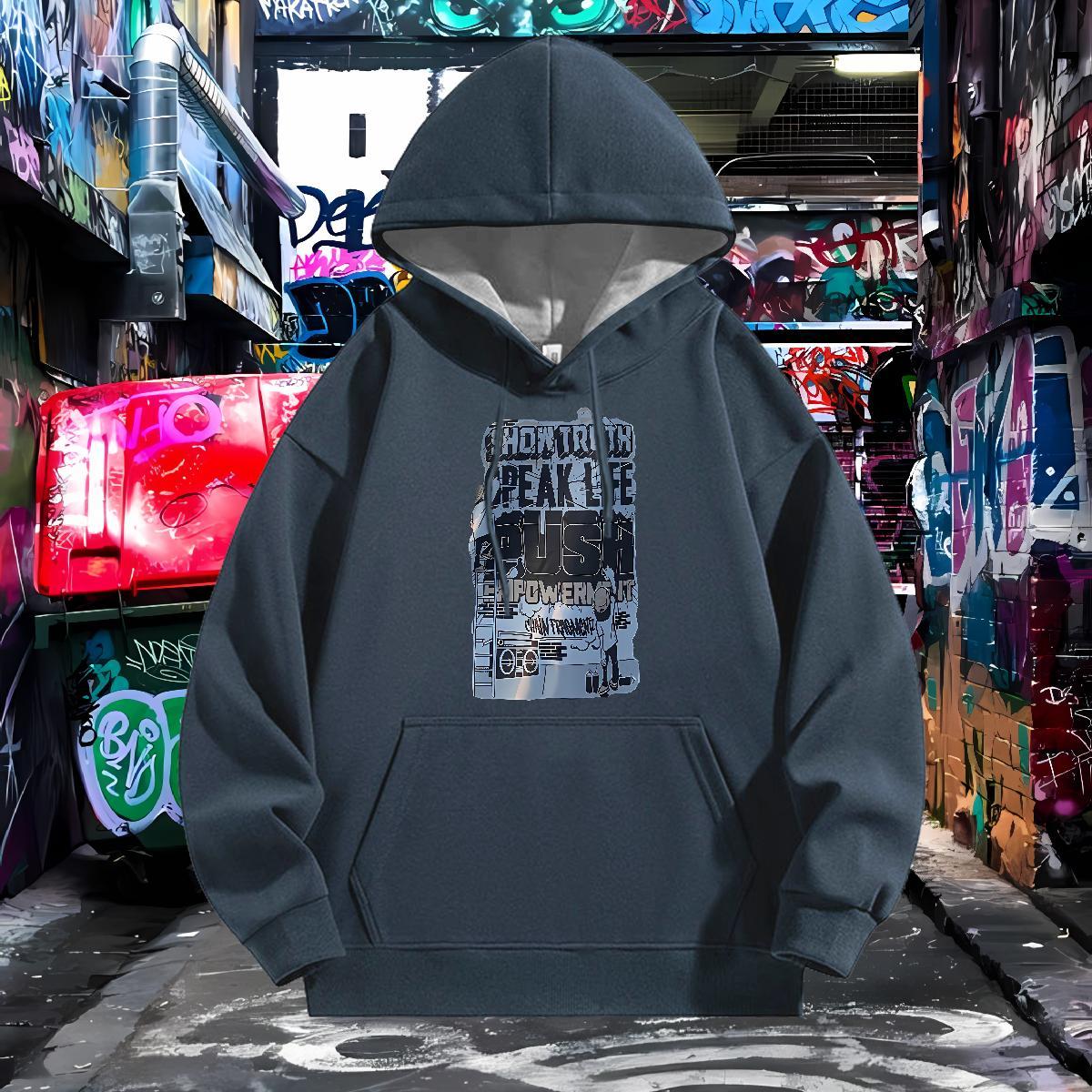 2024 New Hoodie Men Breathable Free Shipping Hoodie for Man Woman Custom Cartoon Clothes Street wear Hip Hop Warm Fleece
