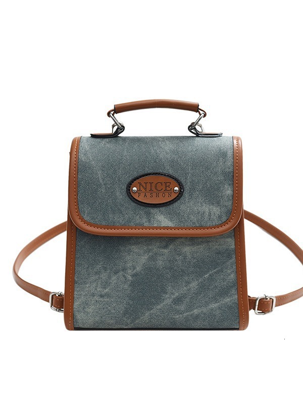 College Style Shoulder For Bags Handbags Women Velvet Backpack Versatile Hand-held Crossbody Bag Designer