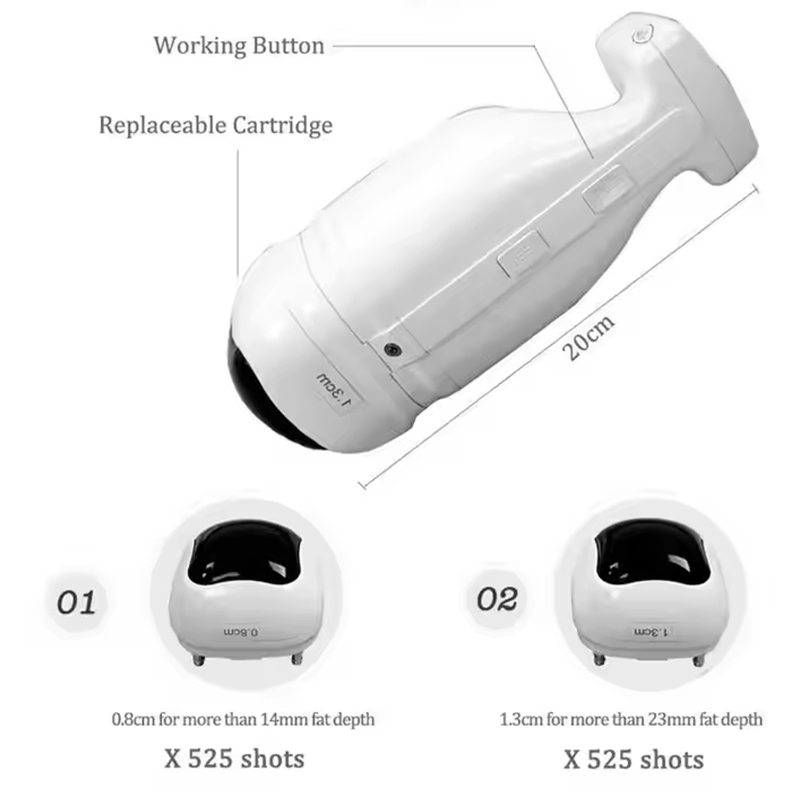 14d Max Hifu Liposonic Aesthetic Apparatus wrinkle removal body slimming arms fat dissolve Machine